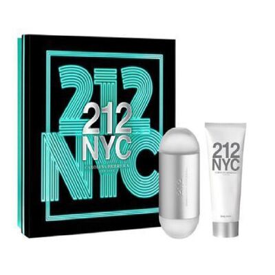 212 EAU DE TOILETTE + PERFUMED BODY LOTION